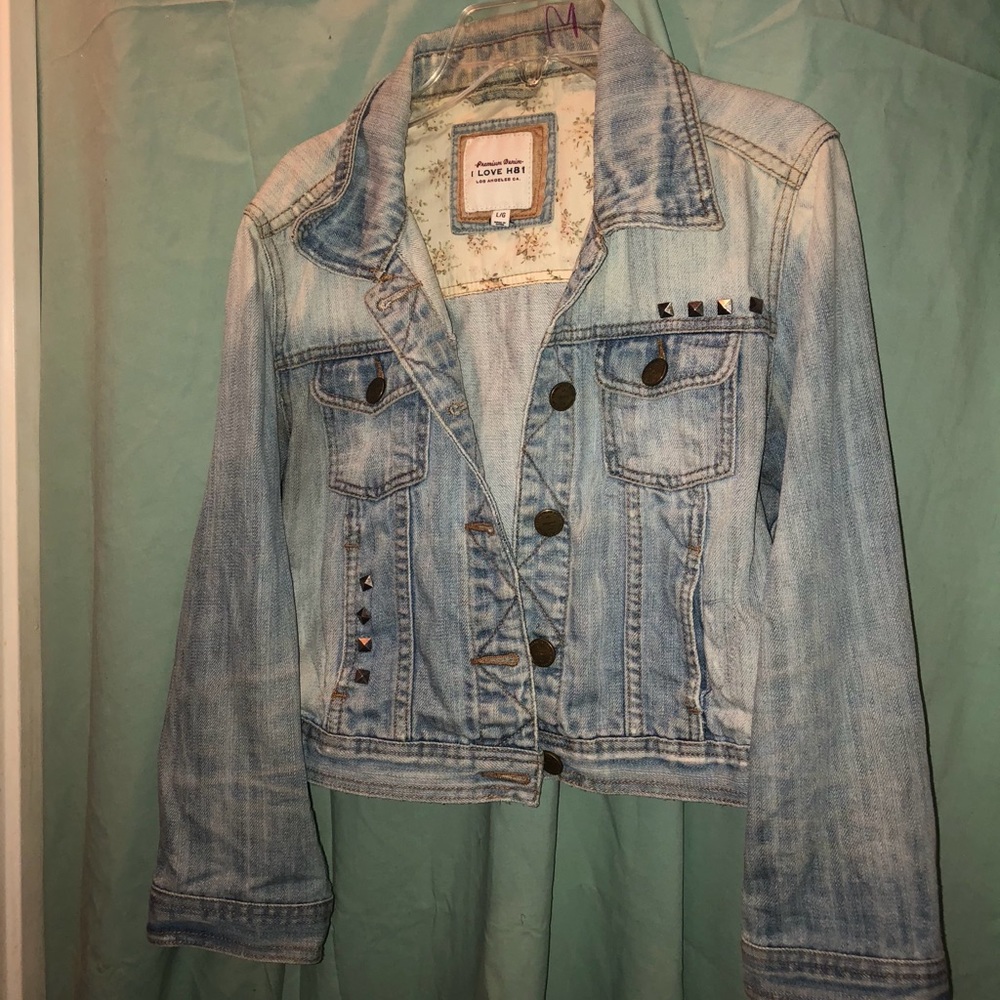 Cropped Denim Jacket